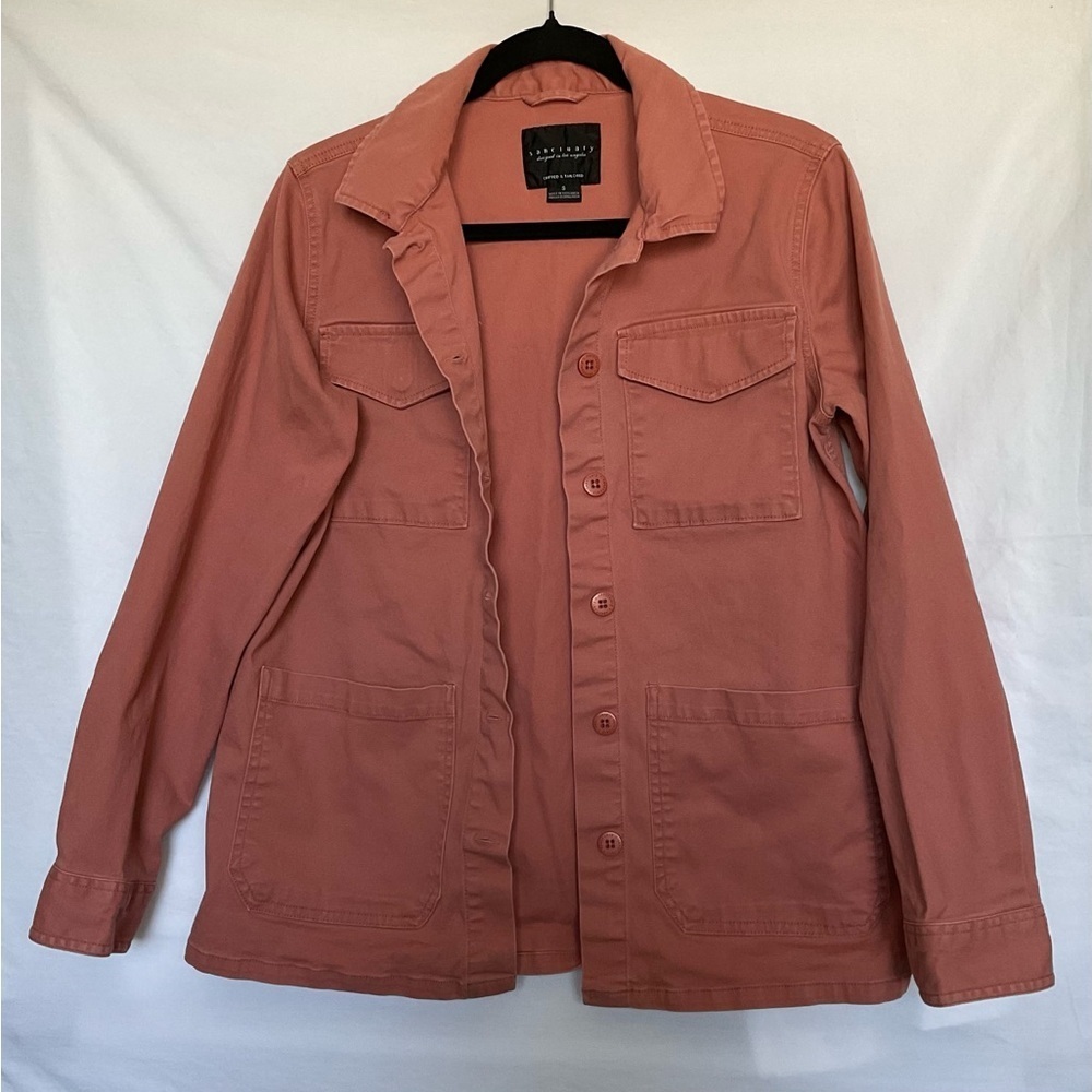 Sanctuary Brown Utility Jacket Versatile Style